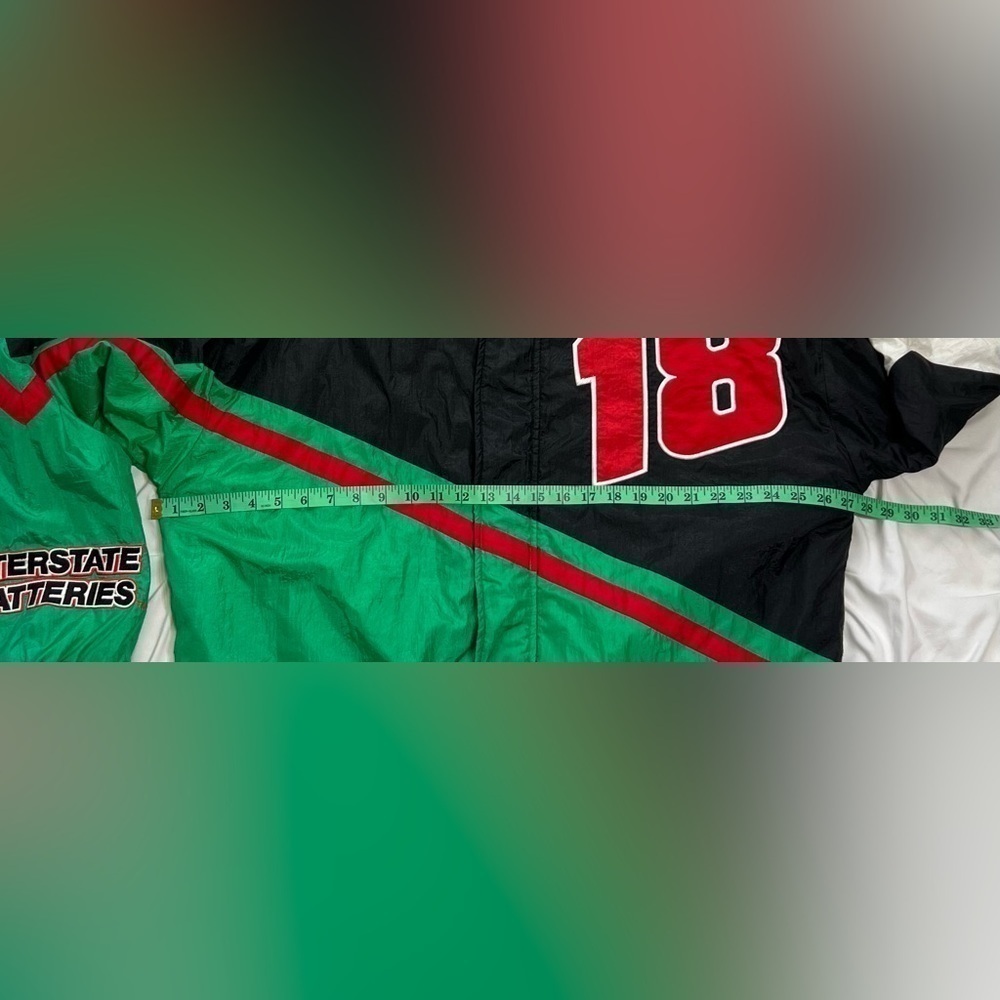 NASCAR Bobby Labonte Vintage Chase Authentics #18 Interstate Batteries Jacket - Picture 5 of 10